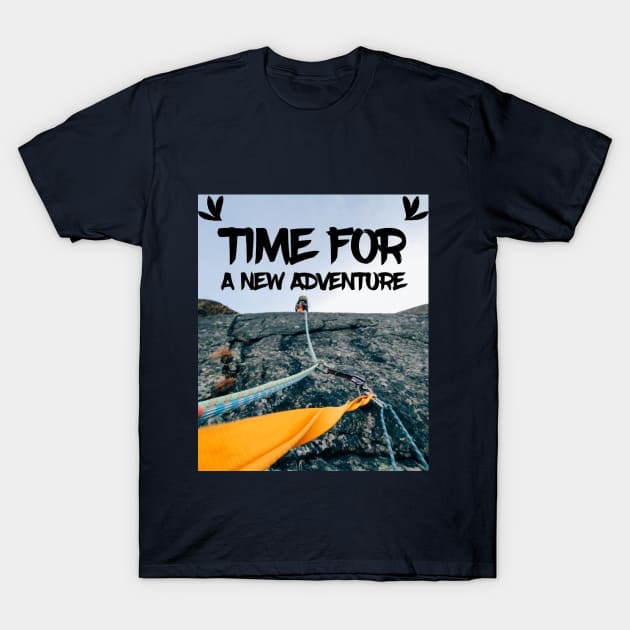 Time Of A New Adventure T-Shirt by Ringing Bellz